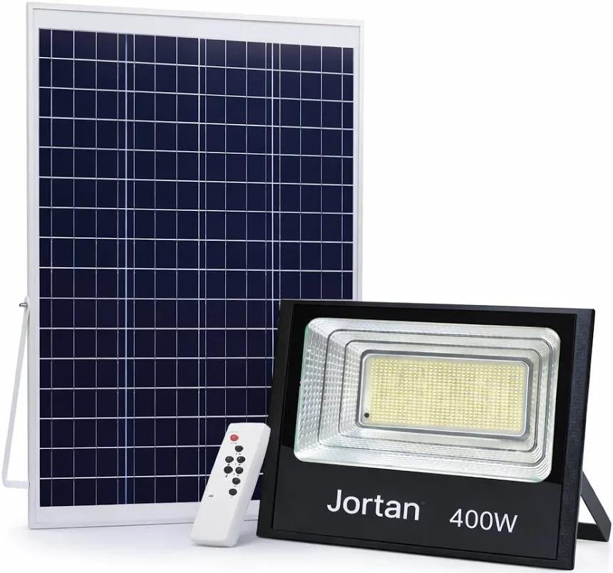 Proiector 400W cu Panou Solar Jortan
