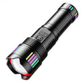 Lanternă metalică profesională cu rază de acțiune 3000m si acumulator 35.200mAh COBA CB-802-1