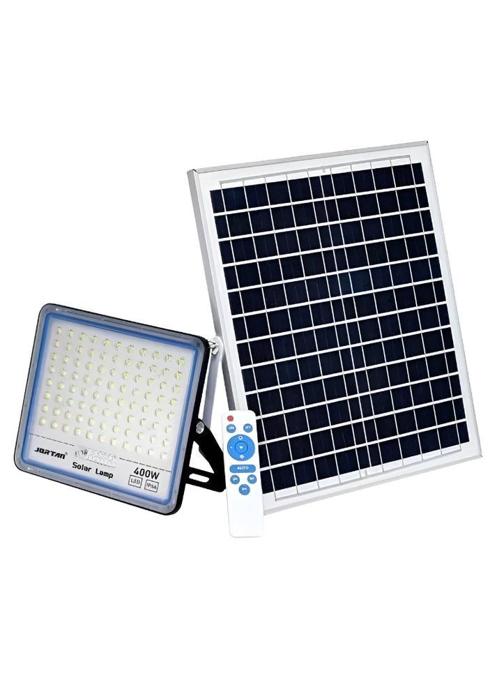 Proiector 400W cu panou solar Jortan