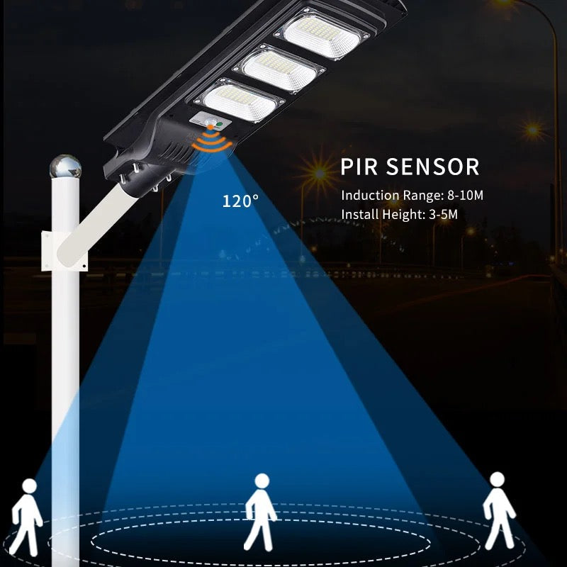 Proiector cu Panou Solar 150W și senzor de mișcare Jortan